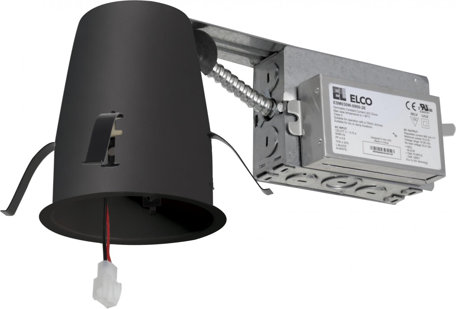 3″ Non-IC Airtight Remodel Housing with Driver