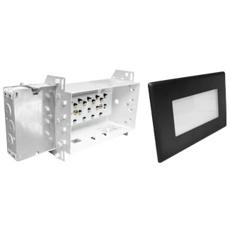 LED Step Light with Frosted Glass Lens